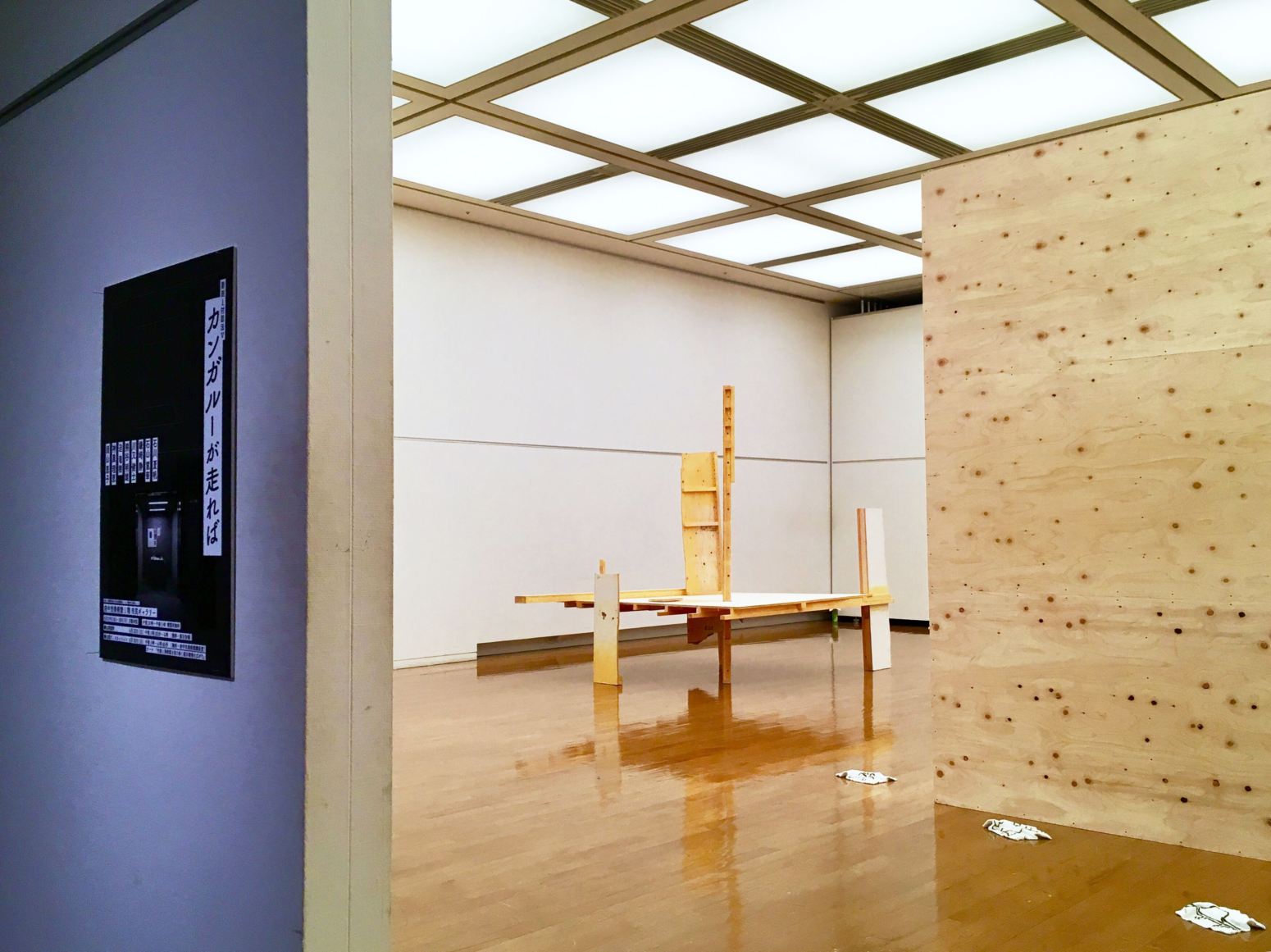 神農理恵 Rie Shinno — Dialogue Methods for Sculpture V: If a Kangaroo Runs